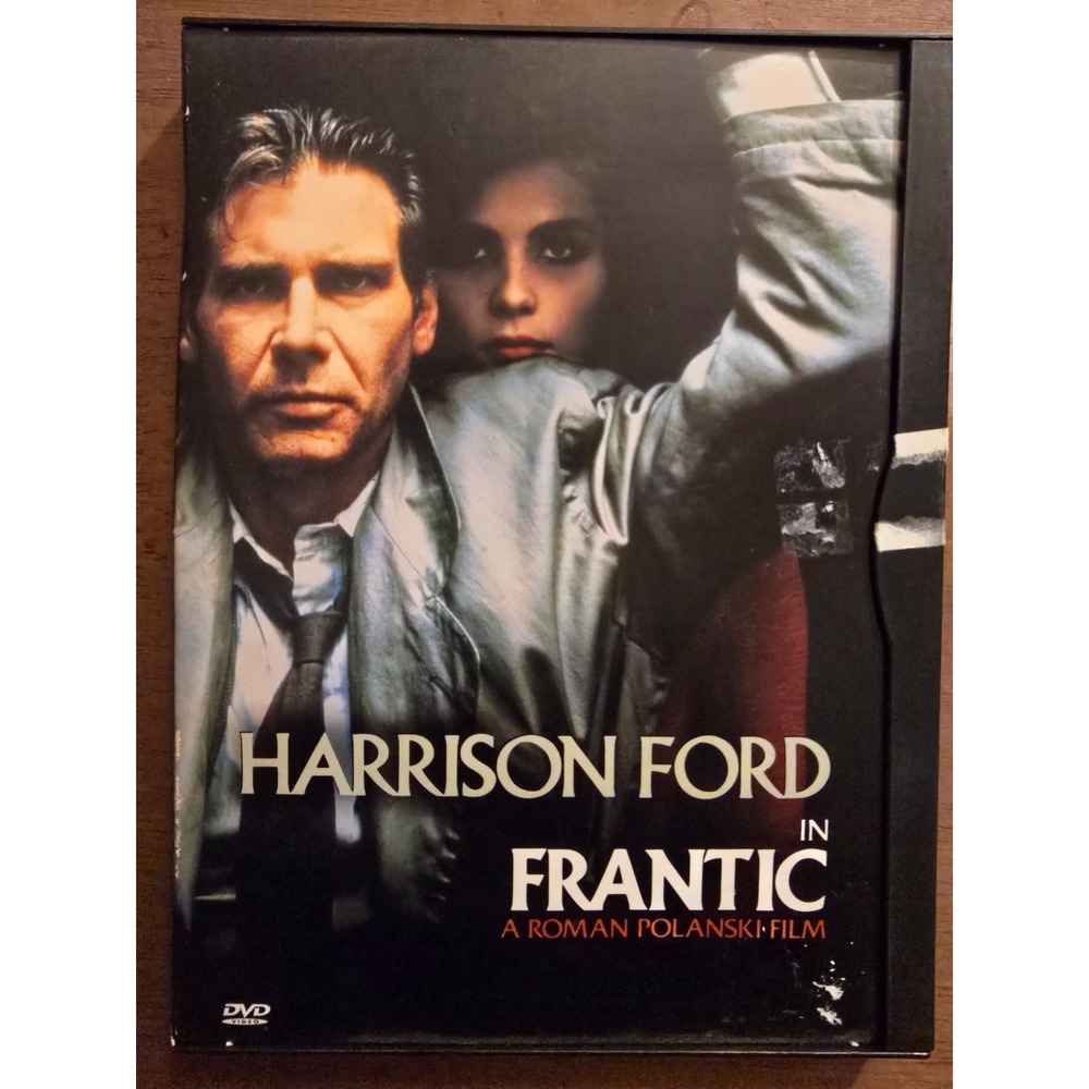 Frantic (DVD, 1988), Harrison Ford, Fair‎ Condition